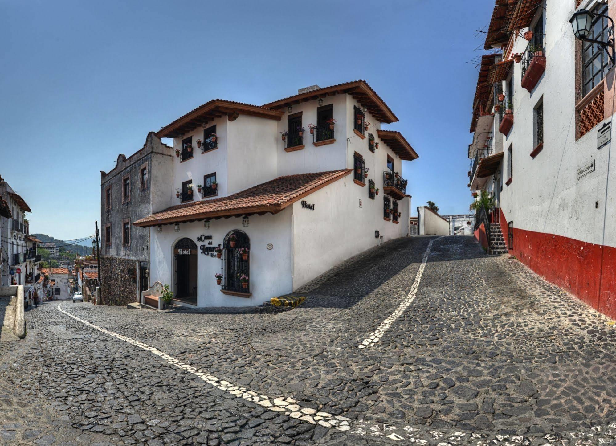 Hotel La Casa Del Laurel Taxco de Alarcon Exterior foto